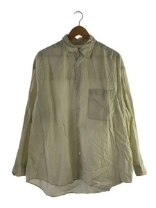Aa (alpha) Long Sleeve Shirt 22aw Free Cotton CRM GM223-50063 Used - Picture 1 of 5