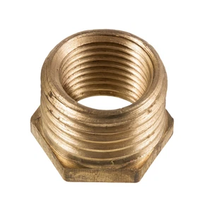 1" x 3/4" BSP Messing Reduzierbuchse - Schwerlast - Bild 1 von 1