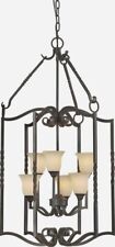 Forte Lighting - Molly - 6 Light Foyer Pendant-36 Inches Tall and 20 Inches Wide