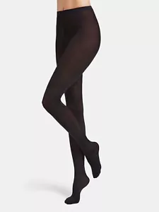 Wolford Nobilitas Tights Black / Metaldust - Picture 1 of 1