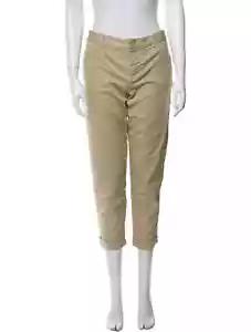 DSquared2 Straight-Leg Cropped Khaki Pants (40 IT; Small US) NWOT Reg $515 TALY - Picture 1 of 5