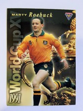 1995 Australia Rugby Union Trading Card FUTERA WORLD CUP XV #WC15 MARTY ROEBUCK
