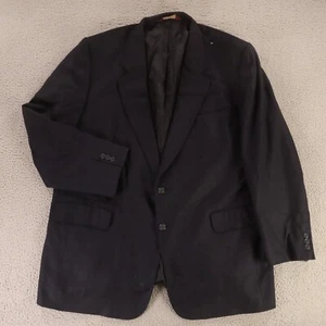 Blazer De Colección Jos A Bank Chaqueta 2XL 2XLT Azul Auto Rayas Espiga 100% Lana 52L - Imagen 1 de 18