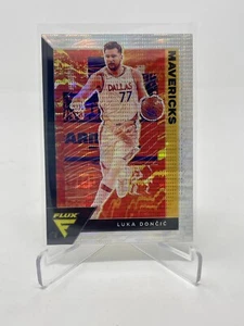 2020-21 Panini Flux Luka Doncic Silver Pulsar Prizm Card #37 SP Dallas Mavericks - Picture 1 of 2