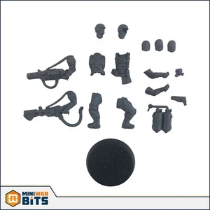 Figura única veterano del comando cadiano - Warhammer 40k Guardias Imperiales - Imagen 1 de 1