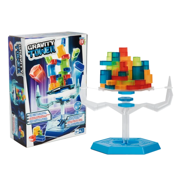 GRAVITY TOWER Toggo Toys Spiel Play Fun Wackelturm IMC Geschicklichkeitsspiel - Bild 1 von 1