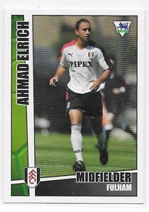 FULHAM - Ahmad Elrich #100 Merlin Premier Stars 2005/06 Trading Card