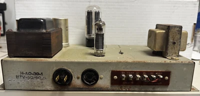 Hammond AO-39 Amp, Guitar Amp Project, Dr. Z Style Amp, Vintage Tube Amp Project - Image 1 of 4