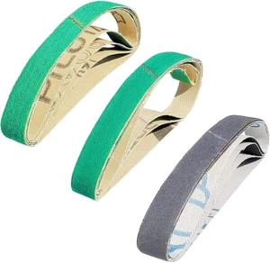 12 Pcs 1/2" X 10" Belt Kit For Work Sharp Combo Knife Sharpener Model WSCMB New - Picture 1 of 5