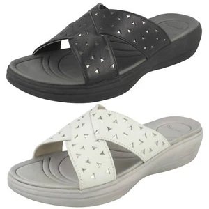 Ladies Padders Wide Fitting Sandals 'Clara' - Picture 1 of 19