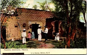 Postal Familia Mexicana México - Imagen 1 de 2