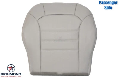 Capa de assento de couro cinza claro para 2002 2003 2004 Jeep Liberty -Passenger Bottom - Imagem 1 de 4