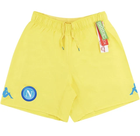 NAPOLI ITALY 2017/2018 FOOTBALL SOCCER SHORTS AWAY KAPPA ORIGINAL SIZE XL Cover
