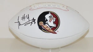 TARVARUS MCFADDEN signed FLORIDA STATE Logo Football auto Seminoles FSU - Picture 1 of 2