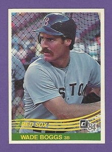 1984 Donruss - #151  Wade Boggs - Boston Red Sox - NM-MT