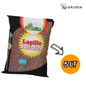 LAPILLO VULCANICO ROSSO IN GRANULI IN SACCHETTO DA 5 LT - ALFE - Foto 1 di 1