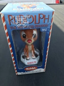 Toysite Charlie in the Box Rudolph Rentier Weihnachten Wackelkopf 2002 mit Box - Bild 1 von 5