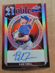 Blake Tidwell 2023 Leaf Metal Noble Autograph 1/1 Pre Production Baseball Card - Picture 1 of 6