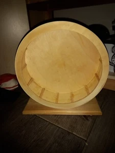 Hamster Maus Laufrad Hamsterrad mit Ständer Aus Holz - Bild 1 von 1
