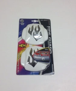 2 PIEZAS BLANCO PROTECTOR DE MOLDEO CONTRA ARAÑAZOS PARACHOQUES TRASERO COCHE BP-FA180 - Imagen 1 de 6