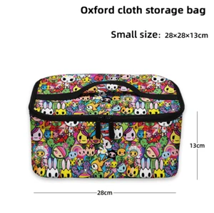 Tokidoki Anime Top-Handle Lunch Bag Insulation Handbag Travel Picnic Customized - Picture 1 of 36