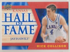 2013 Upper Deck University of Kansas Hall of Fame Nick Collison #HOF24