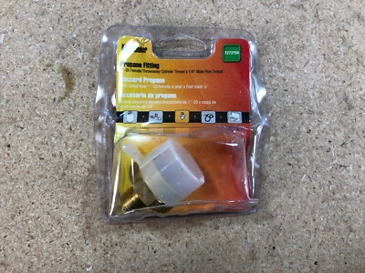 Резьба одноразового цилиндра Mr. Heater 1/4 дюйма штекерная труба X 1 дюйм гнездовая - F273754 - Изображение 1 из 2