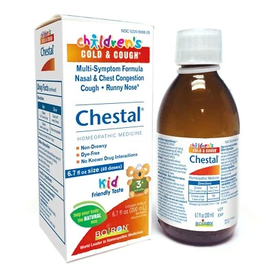 Boiron Children's Chestal Cough Syrup 6.7 fl oz Homeopathic Cold & Cough Relief, - Image 1 of 4