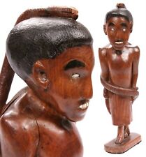 Vintage Melanesian Micronesian Carved Wooden Figure Pacific Island Polynesian