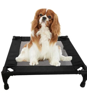 Cama elevada para perros Pozico refrigeración elevada cuna para mascotas perros gatos malla transpirable pequeña - Imagen 1 de 3