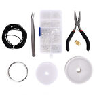 Wire Jewelry Making Starter Kit Sterling Silver And Repair Tools Craft Supplykm