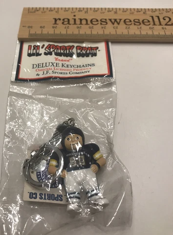 Vintage NFL San Diego Los Angeles Chargers Keychain Lil Sports Brat NEW Cover