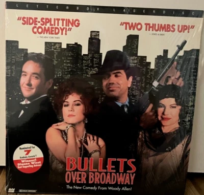 Bullets Over Broadway Laserdisc Letterbox Edition by Woody Allen - Imagem 1 de 2