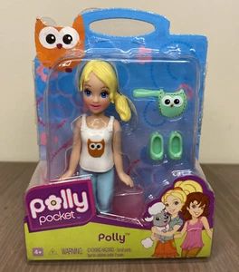 Mattel 2009 Polly Pocket - ¡Muñeca POLLY y paquete de accesorios coleccionables! - Imagen 1 de 4