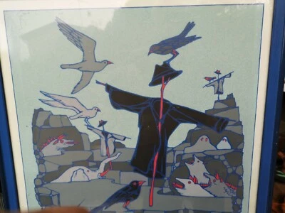 SERIGRAFIA FRANCESCO CASORATI 50X50  CON CORNICE - Immagine 1 di 2