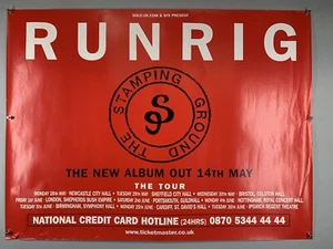 Runrig Poster Original Promo New Album The Stamping Ground UK Tour May 2001 - Imagen 1 de 17