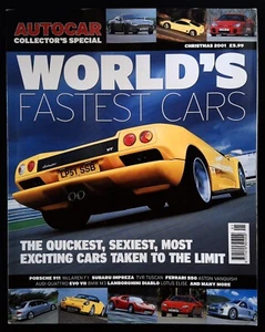 Autocar Collector's Special Magazine Christmas 2001 mbox2206 World's Fast Cars - Picture 1 of 1