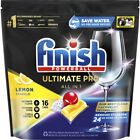 Finish Ultimate Pro Dishwashing Tablets Lemon Sparkle 16 Pack