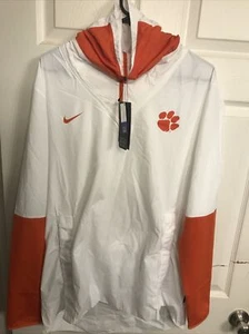 Clemson Tigers Hoodie Regenjacke Pullover Large Nike Neu mit Etikett $ 100 - Bild 1 von 8