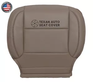 2014-2018 GMC Sierra 1500 SLT, SLE, Z71 Driver Side Bottom Vinyl Seat Cover Tan - Picture 1 of 7