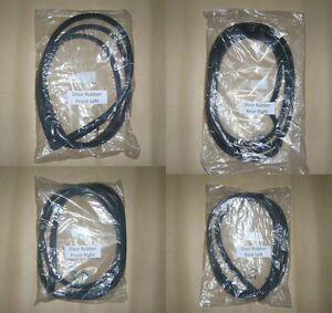 Weatherstrip Door Rubber Complete Set Seal 7376 Mitsubishi Galant A112  A114 115
