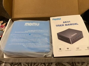 Awow N4120 Mini PC AK41 256GB SSD 8GB Win 11 Pro - Picture 1 of 3