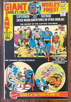 WORLD'S FINEST #206 Giant comic...1971...NM...BATMAN....$140 VALUE...ONLY $29.95 - Image 1 of 4