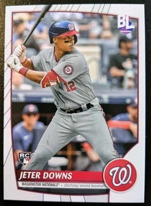 2023 Topps Big League Baseball Jeter Downs Rookie #2 Washington Nationals - Picture 1 of 12