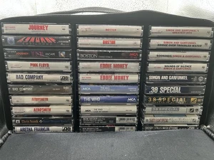 Konvolut 81 Kassetten - 80er 90er Rock Aerosmith Floyd Skynyrd Zeppelin - Bild 1 von 14