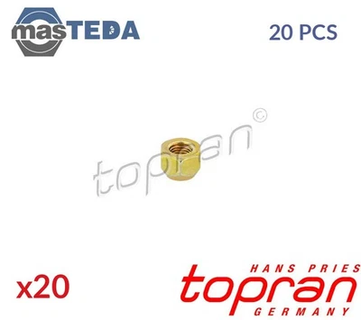 723 404 WHEEL NUT TOPRAN 20PCS FOR PEUGEOT 4008,4007 2.2L,1.6L,1.8L - Image 1 of 4