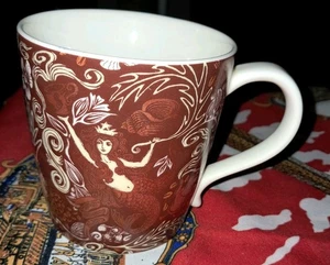 Starbucks Coffee 2009 Brown Copper Siren Mermaid 12oz Anniversary Blend Becher - Bild 1 von 7