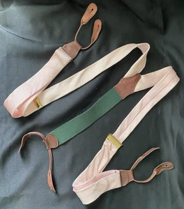 Polo Ralph Lauren bretelle rosa a pois con elastico verde - regolabili - Foto 1 di 6