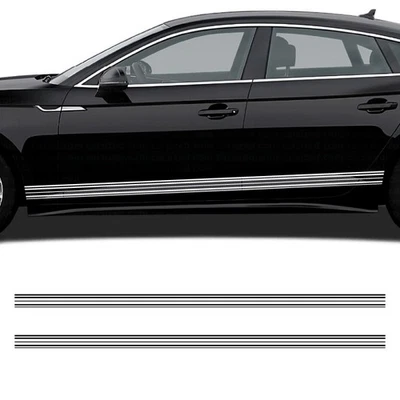 calcomanías rayas laterales líneas clásicas audi a5 Foto 1 de 2