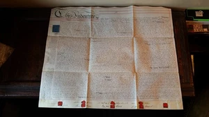 1854 MANUSCRIPT INDENTURE - GOSPORT ALVERSTOKE HAMPSHIRE - Picture 1 of 20